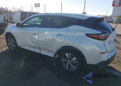 2021 Nissan Murano S Fwd z USA, uszkodzony, nr VIN 5N1AZ2AJ5MC136184